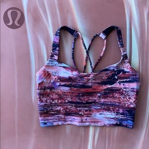 Lululemon Free to Be Long Line Bra Size 4